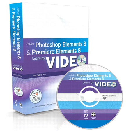 Peachpit Press Learn Adobe Photoshop Elements 8 DVD