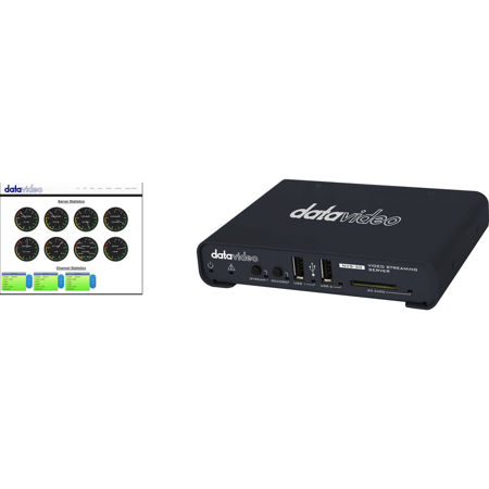 Datavideo NVS-30 H.264 Video Streaming Server w/DVS-200 Cloud Service