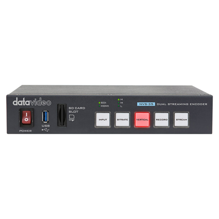 Datavideo H.264 Dual Streaming Encoder and Recorder