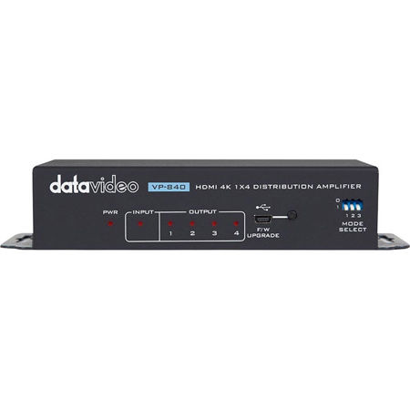 Datavideo VP-840 4K 1x4 HDMI Distribution Amplifier