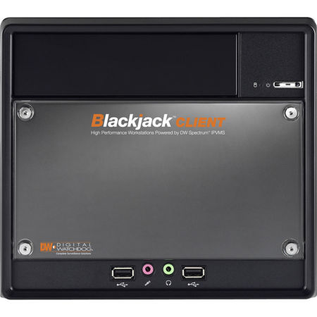 Digital Watchdog Spectrum IPVMS Blackjack Workstation for Up to Three Monitors