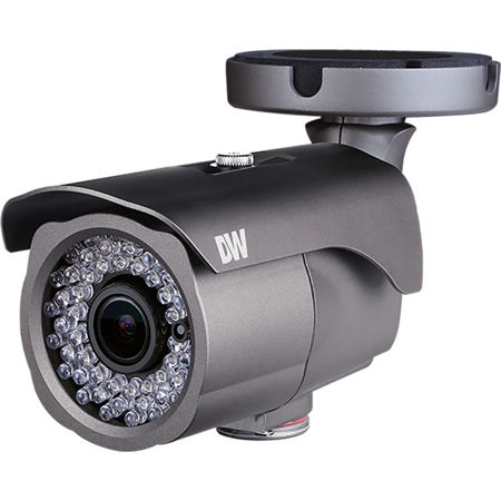 Digital Watchdog MEGApix Series 5MP Indoor/Outdoor Day & Night Network Bullet IP Camera with 3.6-10mm Lens and 120' IR Distance, 2592x1944, 30fps, IP66, H.265, H.264, MJPEG, PoE