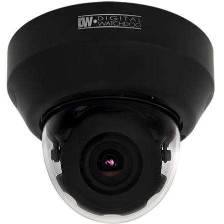 Digital Watchdog DWC-MD421DB 2.1MP Indoor Day & Night IP Dome Camera, 2.8-12mm Auto Focus Lens, 1920x1080, 30fps, H.264, MPEG4, MJPEG, PoE, OnVIF Compliant, Triple Codecs with Dual Stream, Black