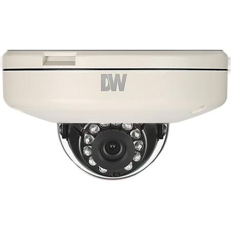 Digital Watchdog DWC-MF21M8TIR 2.1MP IP Flat Vandal Dome Camera, 8mm Lens