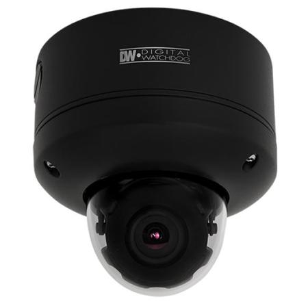 Digital Watchdog DWC-MV421DB 2.1MP Outdoor Day & Night IP Vandal Dome Camera, 2.8-12mm Auto Focus Lens, 1920x1080, 30fps, H.264, MPEG4, MJPEG, PoE, OnVIF Compliant, Vandal Proof, Triple Codecs with Dual-Stream, Black