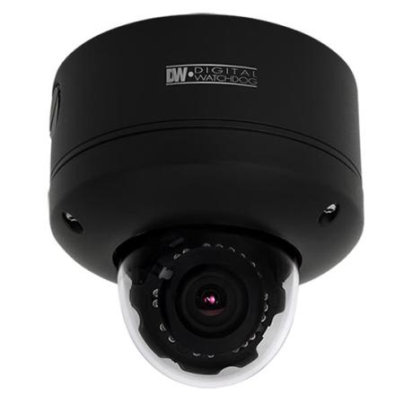 Digital Watchdog DWC-MV421TIRB 2.1MP IP Vandal Dome Camera, 70' Smart IR, Black