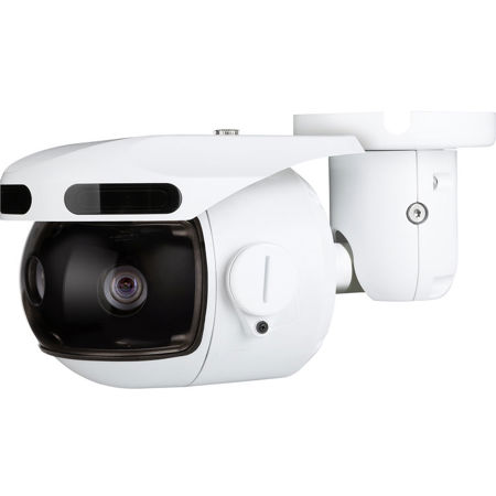 Digital Watchdog MEGApix Series PANO 6MP Outdoor Day & Night Network Bullet IP Camera with 3x 4.3mm Lens, 180deg. Panoramic View, 5760x1080, 20fps, IP66, H.265, H.264, MJPEG, PoE