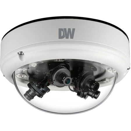 Digital Watchdog STAR-LIGHT FLEX 8MP AHD Dome Camera with 4x 2.8mm Lenses