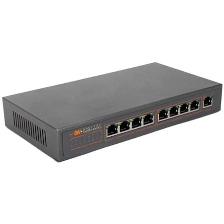 Digital Watchdog 8 Channel 100MBPS, 96W PoE Switch