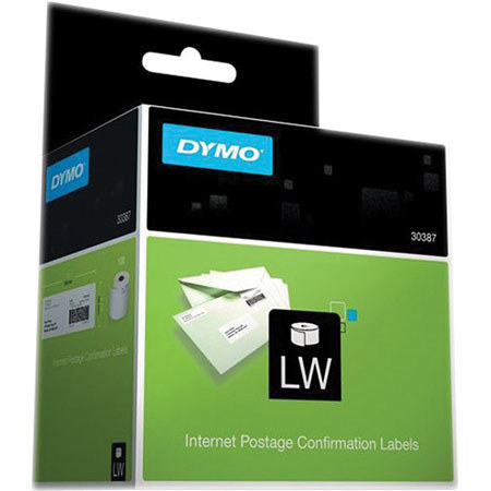 Dymo LabelWriter Internet Postage Confirmation Labels, 100 Pack