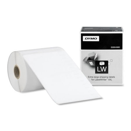 Dymo LabelWriter 4XL 4x6" Shipping Label, 220 Labels/Roll