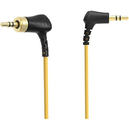 Deity Microphones C12 Locking 3.5mm Right Angle TRS to TRS Cable