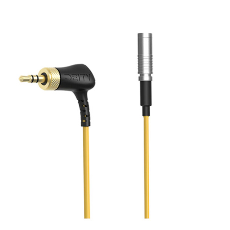 Deity Microphones C19 Right-Angle 3.5mm TRS - Straight Din1.0/2.3 Timecode Cable