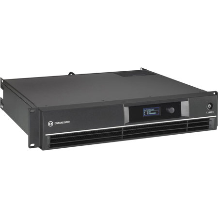 Dynacord L1300FD-US 2x 650W DSP Power Amplifier with FIR Drive, XLR/NL4 Connectors
