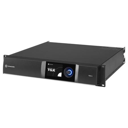 Dynacord TGX20 4-Channel 5000W DSP Power Amplifier with OMNEO, AES/EBU