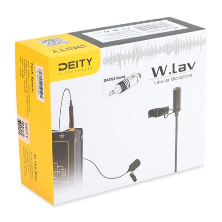 Deity Microphones W.Lav DA35 Bundle, Includes W.Lav Microphone