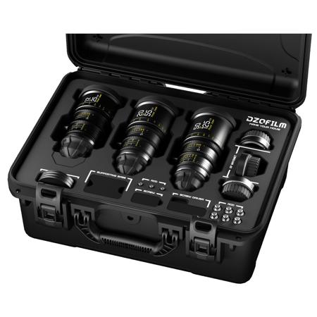 DZOFILM Pictor Zoom 12-25/20-55/50-125mm T2.8 Cine 3-Lens Kit for