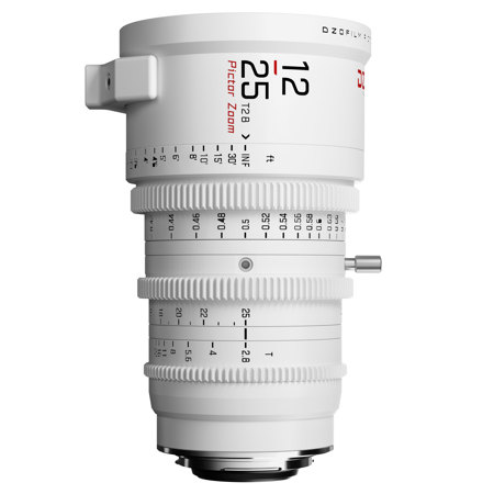 DZOFILM Pictor Zoom 12-25mm T2.8 Parfocal Cine Lens for PL Mount and Canon EF, White