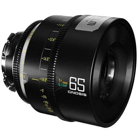 DZOFILM Gnosis 65mm T2.8 Macro Prime Lens for LPL w/PL & EF Mounts, Feet, Black