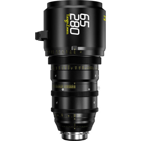 DZOFILM Tango 65-280mm T2.9-4 S35 Zoom Lens for PL Mount and Canon EF, Black Feet