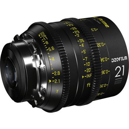 DZOFILM Vespid Prime 21mm T2.1 Cinema Lens for PL & EF Mount