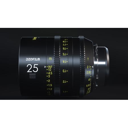 DZOFILM Vespid Prime 25mm T2.1 Cinema Lens for PL & EF Mount DZO