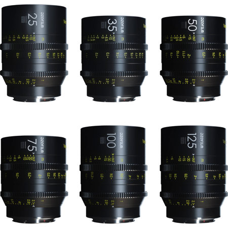 DZOFILM Vespid Prime Cinema 6-Lens Kit A for Canon EF