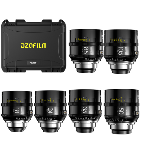 DZOFILM Vespid2 Prime Cinema 6-Lens Kit for PL Mount
