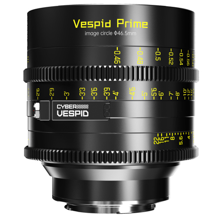DZOFILM Vespid Cyber 50mm T2.1 Prime Cinema Lens for PL Mount and Canon EF