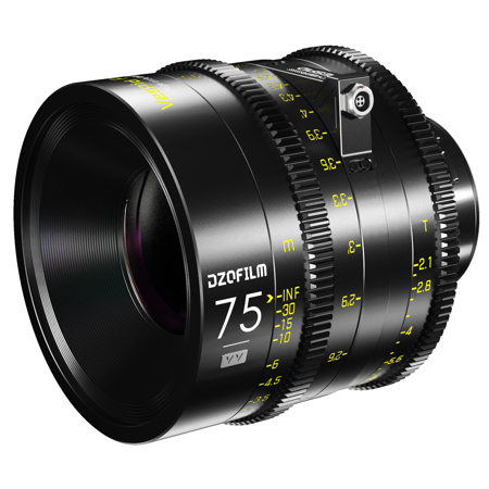 DZOFILM Vespid Cyber 75mm T2.1 Prime Cinema Lens for PL Mount and