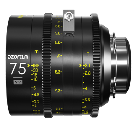 DZOFILM Vespid Cyber 75mm T2.1 Prime Cinema Lens for PL Mount and
