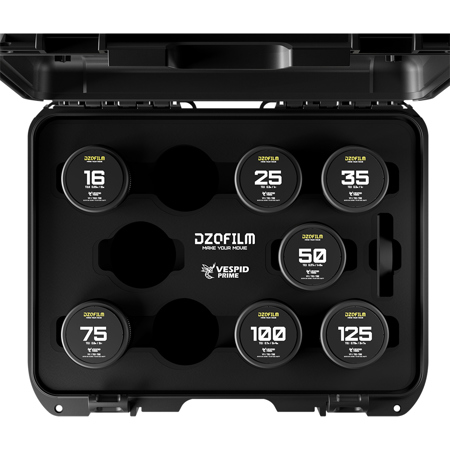 DZOFILM Vespid Prime Cinema 7-Lens Kit V2 for PL & EF Mount DZO