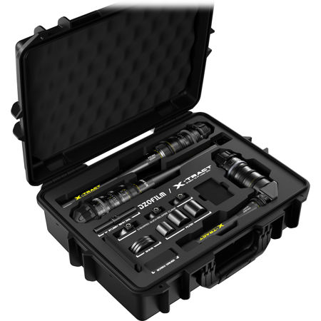 DZOFILM X-Tract 18-28mm T8 2.1x Macro Probe Lens Kit with 0, 90 & 360 Degree Tube, 15mm Follow Focus Rod, PL Mount