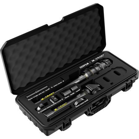 DZOFILM X-Tract 18-28mm T8 Probe Lens Kit with 0 & 360 Deg. Tube, Rod, PL Mount
