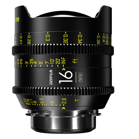 DZOFILM Vespid Prime 16mm T2.8 Cinema Lens for PL & EF Mount