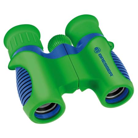 ExploreOne 6x21 Roof Prism Child's Binocular, 6.8 Degree Angle of View, Green