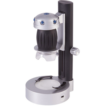 ExploreOne USB Hand Microscope with Stand, 20 to 200x
