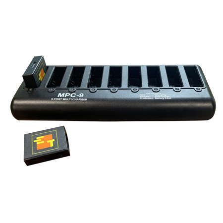 Eartec EVADE 9-Port Multi-Charger with European Plug Adapter
