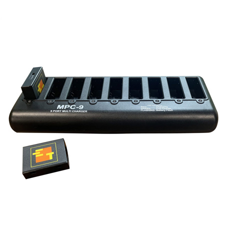 Eartec EVADE 9-Port Multi-Charger with US Plug Adapter