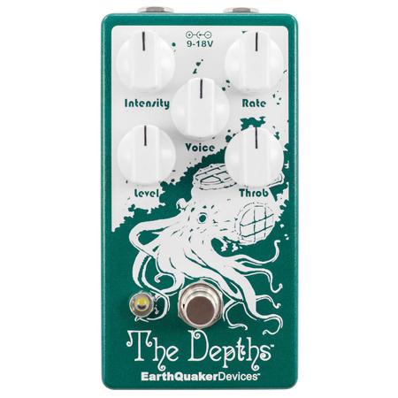 Earthquaker Devices The Depths V2 Analog Optical Vibe Machine Pedal