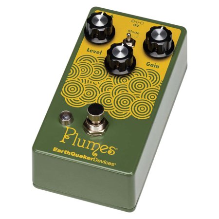 EarthQuaker Devices Plumes Small Signal Shredder Pedal EQDPLUMV1USA