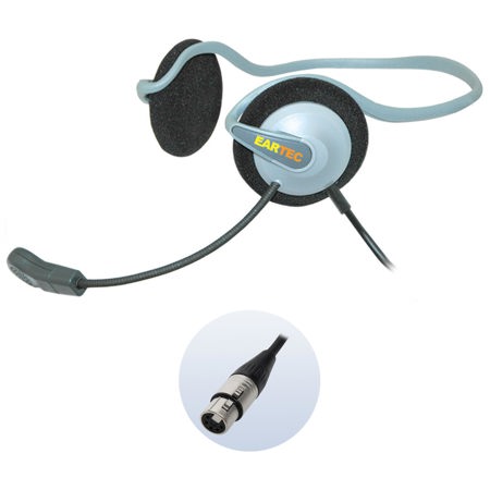 Eartec Monarch Midweight Dual-Ear Headset with 5-Pin XLR Female Connector