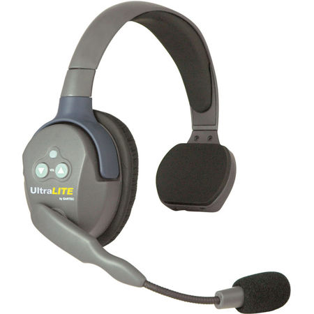 Eartec UltraLITE Single Master Headset with Microphone