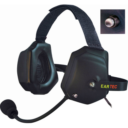 Eartec XTreme 2Ear Shell Mount PTT Headset with Mic for SC-1000 Transceiver