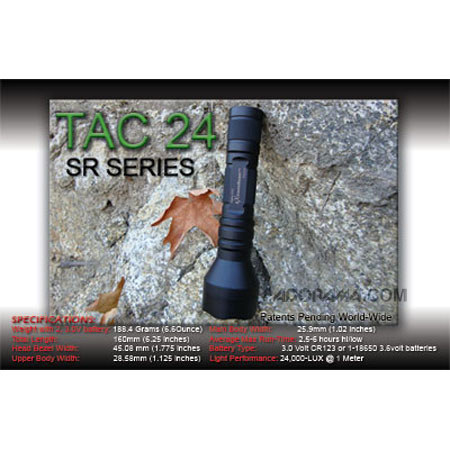 ExtremeBeam TAC 24 Search/Rescue Version LED Flashlight