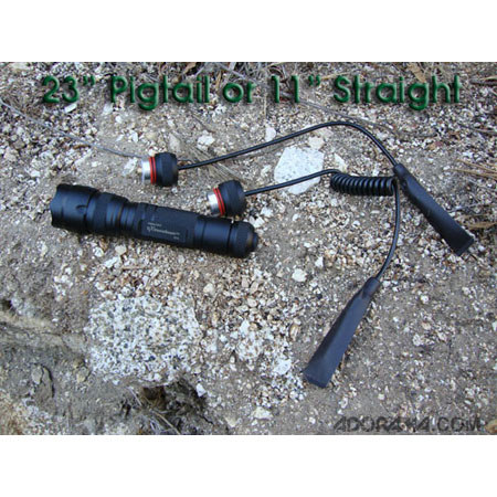 ExtremeBeam 11" XT8 Straight Wire Gun Switch and Cap