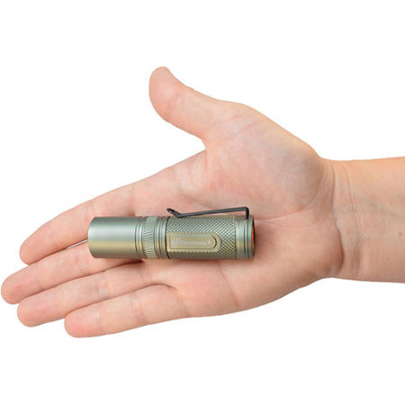ExtremeBeam Alpha Tec SAR 5 LED Flashlight, 130 Lumen, Orange Button