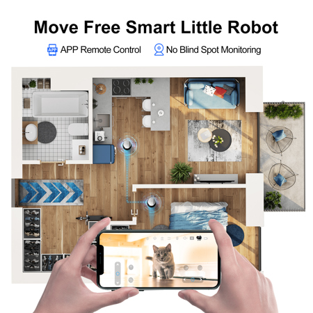 Enabot EBO AIR Familybot AI Smart Home Moving Robot