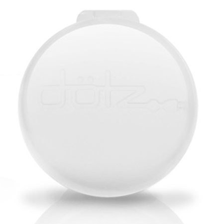 Dotz White Earbud Case, Cordwrap & Accessory Clip