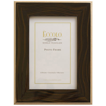 Eccolo Burlwood 5x7 inch Frame, Wenge